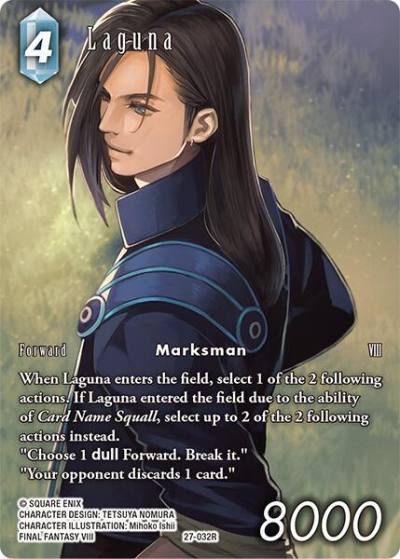 Laguna Full Art 27-032R Journey of discovery Final Fantasy card