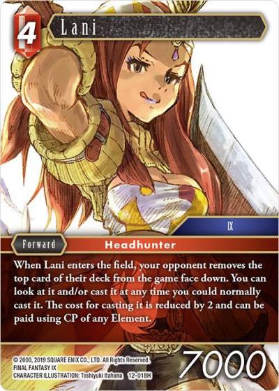 Lani 12-018H Opus XII Final Fantasy card
