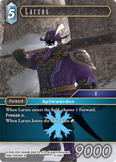 Larzos 15-040C Crystal Dominion Final Fantasy card