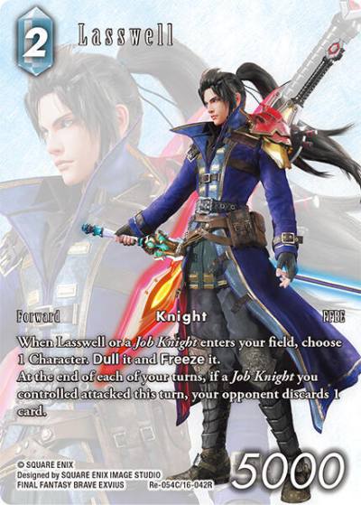 Lasswell Full Art Re-054C/16-042R Legacy Collection Final Fantasy card