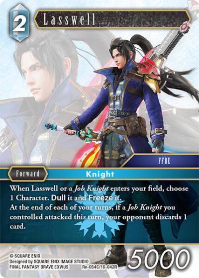 Lasswell Re-054C/16-042R Legacy Collection Final Fantasy card