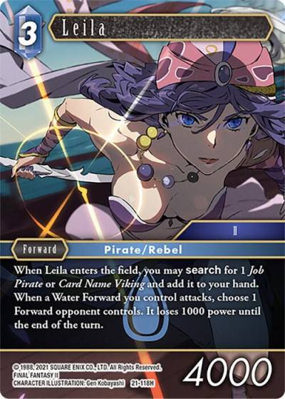 Leila 21-118H Beyond Destiny Final Fantasy card