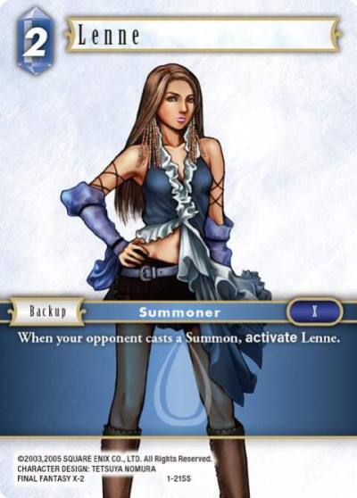 Lenne 1-215S Opus I Final Fantasy card