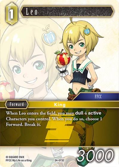 Leo 24-072C Hidden Legends Final Fantasy card
