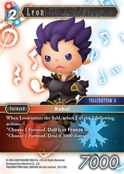 Leon 12-113C Opus XII Final Fantasy card