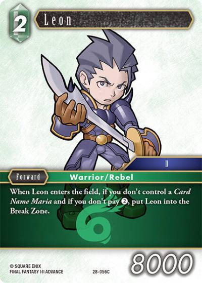 Leon 28-056C Dreamlike Oceans Final Fantasy card