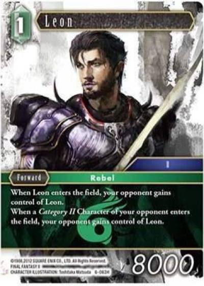 Leon 6-063H Opus VI Final Fantasy card