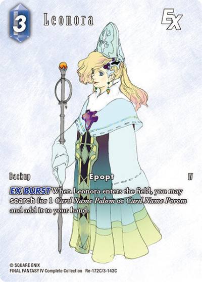 Leonora EX Full Art Re-172C/3-143C Legacy Collection Final Fantasy card