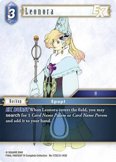 Leonora EX Re-172C/3-143C Legacy Collection Final Fantasy card