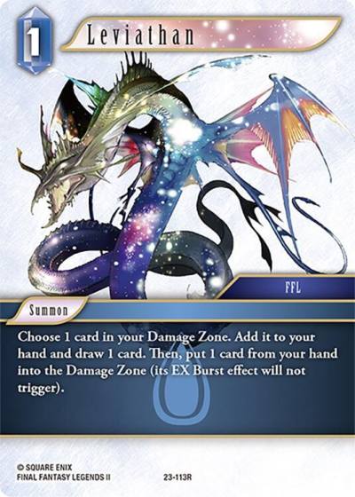 Leviathan 23-113R Hidden Trials Final Fantasy card