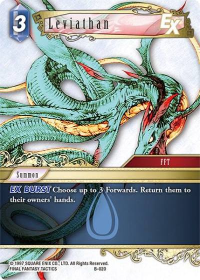 Leviathan B-020 Boss Deck: Chaos Final Fantasy card