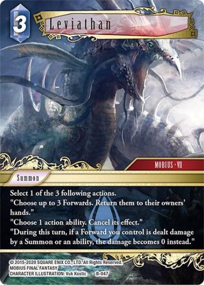 Leviathan B-047 Boss Deck: Final Fantasy VII Final Fantasy card