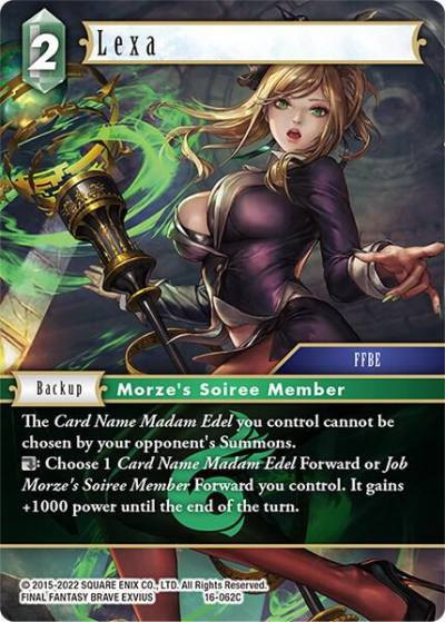 Lexa 16-062C Emissaries of Light Final Fantasy card