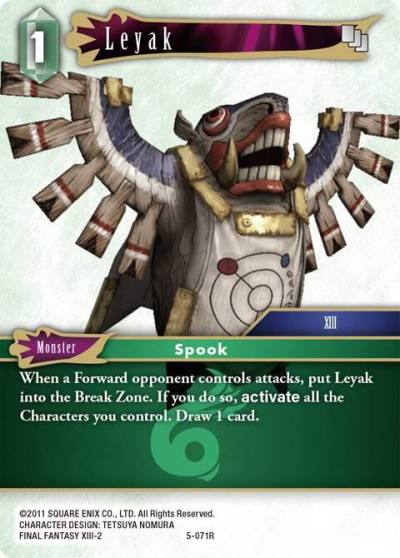 Leyak 5-071R Opus V Final Fantasy card