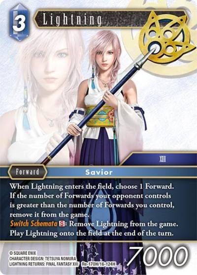 Lightning Re-170H/16-124H Legacy Collection Final Fantasy card