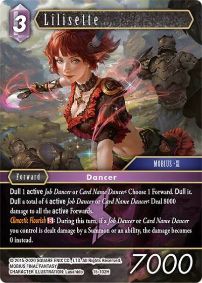 Lilisette 15-102H Crystal Dominion Final Fantasy card