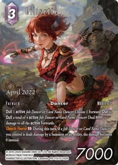 Lilisette April 2022 PR-115/15-102H FF: Promo Cards Final Fantasy card