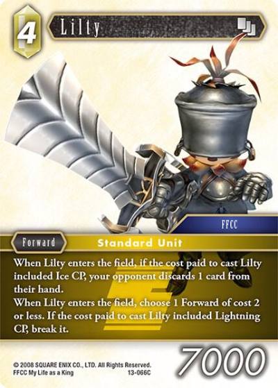 Lilty 13-066C Opus XIII: Crystal Radiance Final Fantasy card