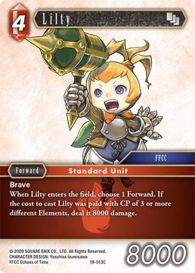 Lilty 19-013C From Nightmares Final Fantasy card