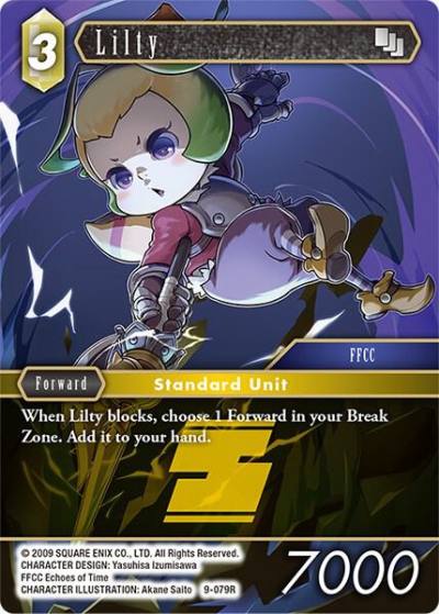 Lilty 9-079R Opus IX Final Fantasy card