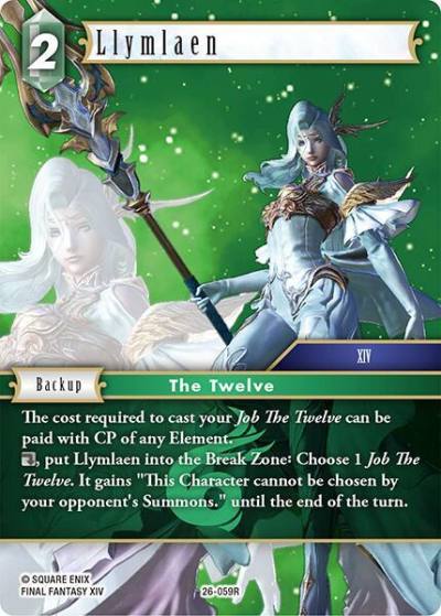 Llymlaen 26-059R Gunslinger in the abyss Final Fantasy card