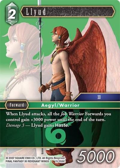 Llyud 15-059C Crystal Dominion Final Fantasy card
