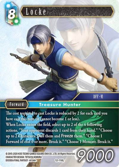 Locke 12-116L Opus XII Final Fantasy card
