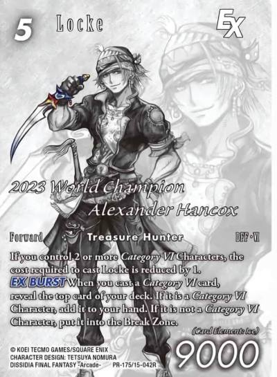 Locke EX PR-175/15-042R FF: Promo Cards Final Fantasy card