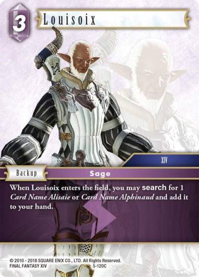Louisoix 5-120C Opus V Final Fantasy card
