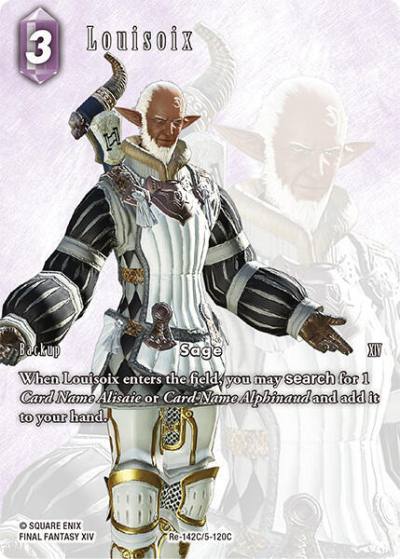 Louisoix Full Art Re-142C/5-120C Legacy Collection Final Fantasy card