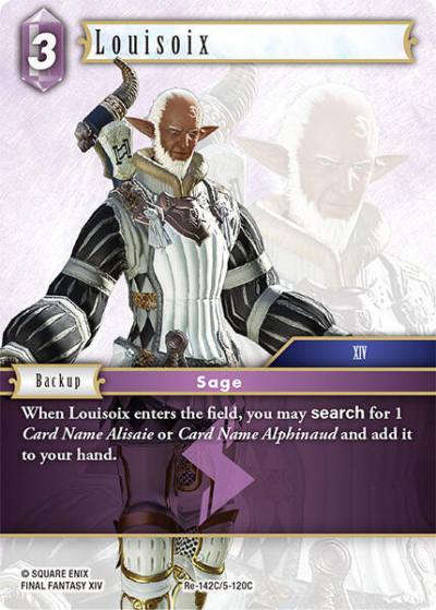 Louisoix Re-142C/5-120C Legacy Collection Final Fantasy card