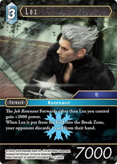 Loz 11-042C Opus XI Final Fantasy card