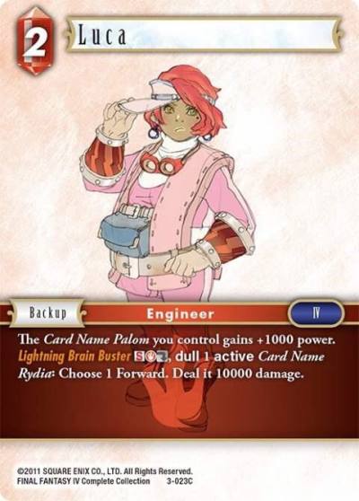 Luca 3-023C Opus III Final Fantasy card