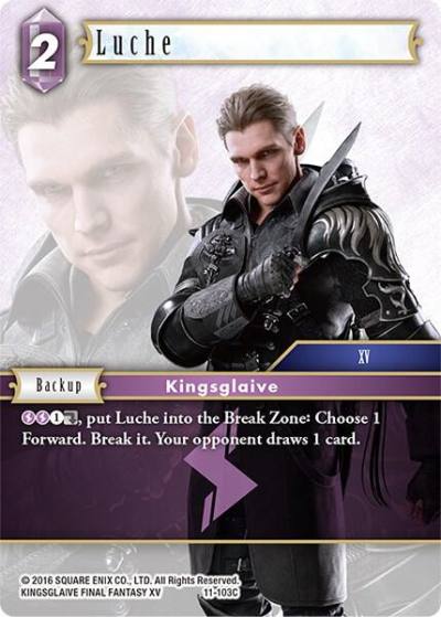Luche 11-103C Opus XI Final Fantasy card