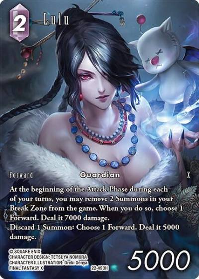 Lulu Full Art 22-090H Hidden Hope Final Fantasy card
