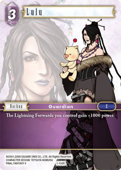 Lulu Rare 1-150R Opus I Final Fantasy card