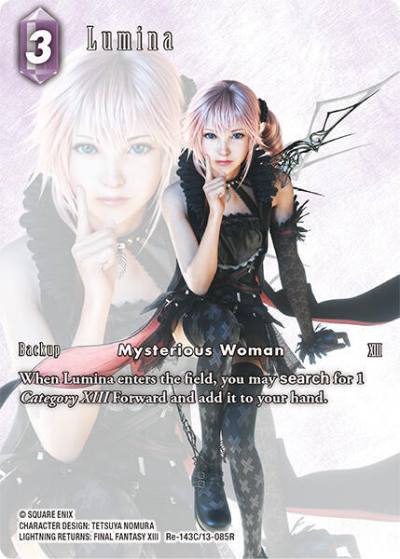 Lumina Full Art Re-143C/13-085R Legacy Collection Final Fantasy card