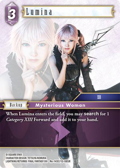 Lumina Re-143C/13-085R Legacy Collection Final Fantasy card