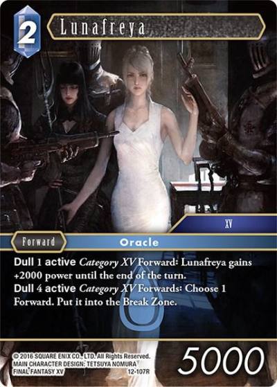 Lunafreya 12-107R Opus XII Final Fantasy card