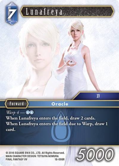Lunafreya 18-098R Resurgence of Power Final Fantasy card