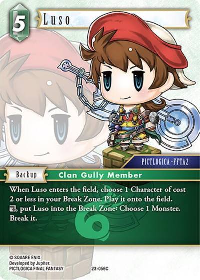 Luso 23-056C Hidden Trials Final Fantasy card