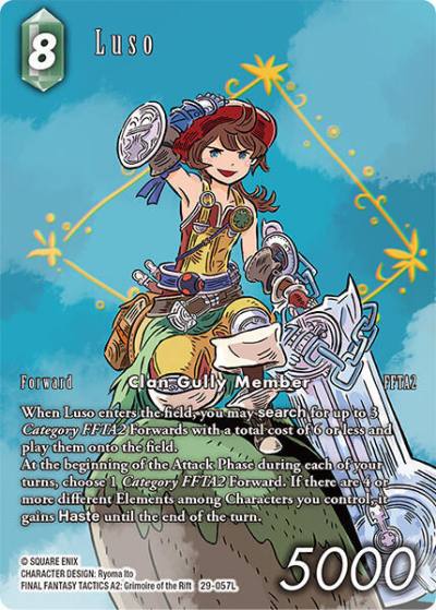 Luso (Full Art) 29-057L Blissful Eternity Final Fantasy card