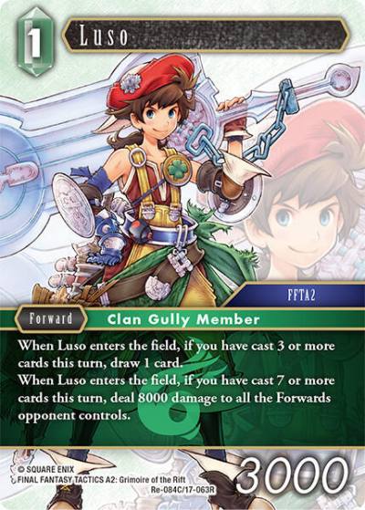 Luso Re-084C/17-063R Legacy Collection Final Fantasy card