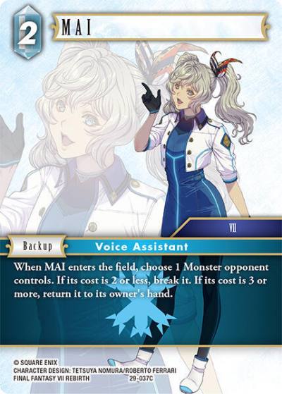 MAI 29-037C Blissful Eternity Final Fantasy card