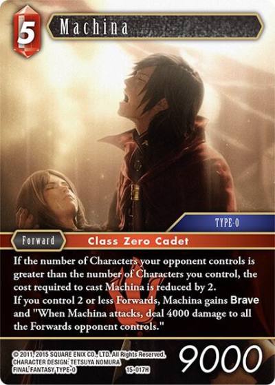 Machina 15-017H Crystal Dominion Final Fantasy card