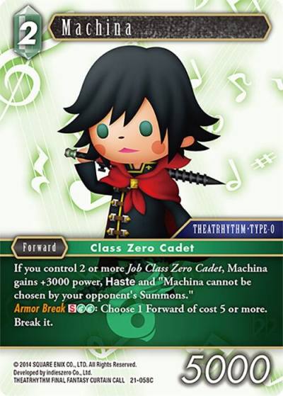 Machina 21-058C Beyond Destiny Final Fantasy card