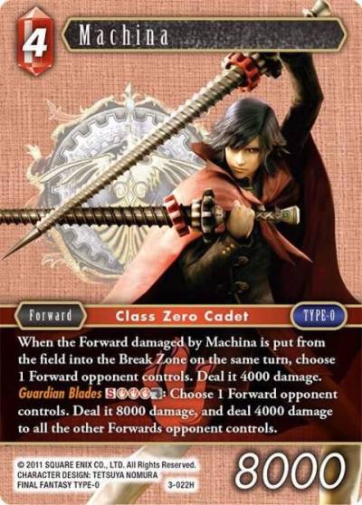 Machina 3-022H Opus III Final Fantasy card