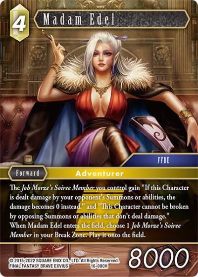 Madam Edel 16-080H Emissaries of Light Final Fantasy card