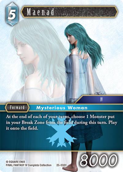 Maenad 25-032C Tears of the Planet Final Fantasy card