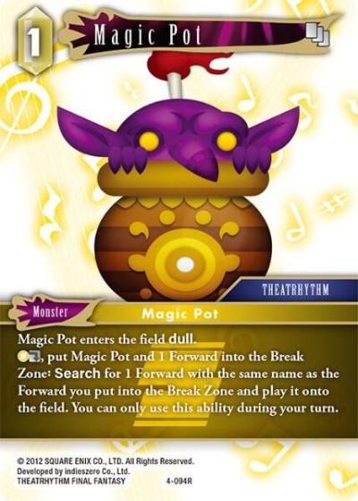 Magic Pot 4-094R Opus IV Final Fantasy card